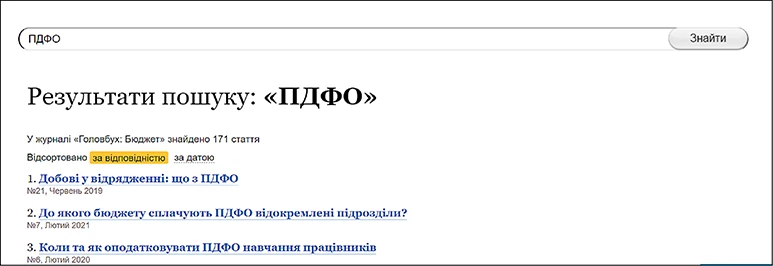 журнал Головбух Бюджет