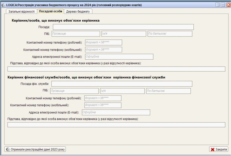 ІАС LOGICA посадові особи