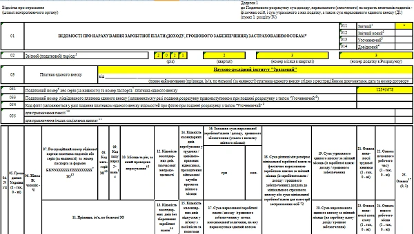 Лікарняні в Додатках Д1 і 4ДФ: приклади та відображення Лікарняні в Додатках Д1 і 4ДФ: приклади та відображення